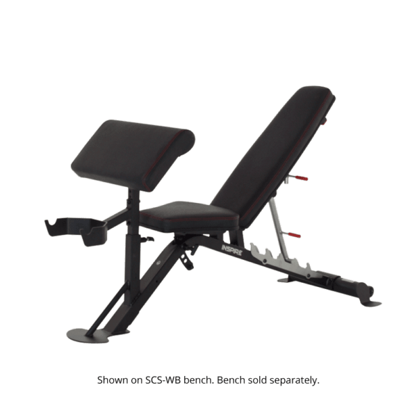 Inspire Preacher Curl Attachment for SCS Bench