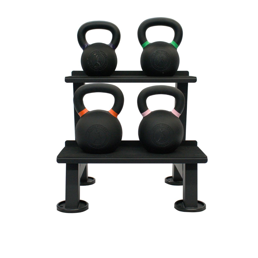 Gronk Fitness Kettlebell Rack 2-Tier