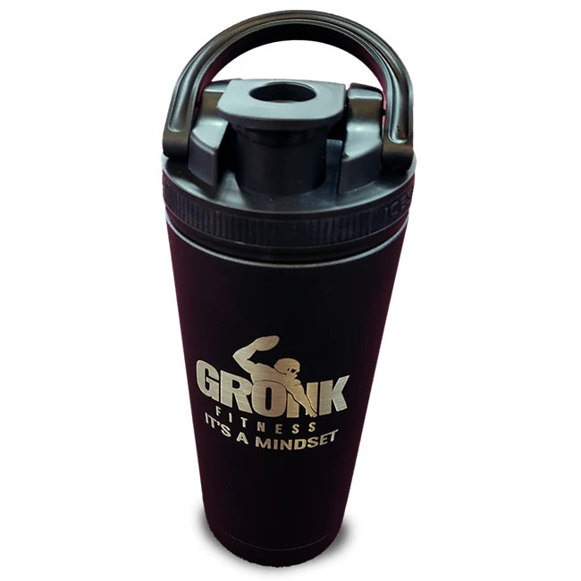 Ice Shaker, Gronk Fitness 20oz Black