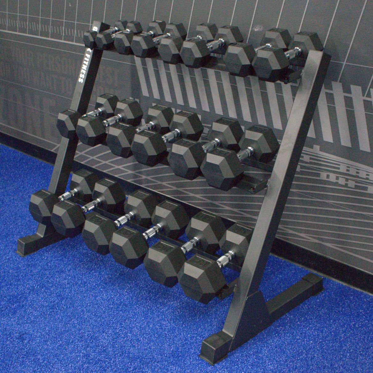 Gronk Fitness 3-Tier Dumbbell Rack Gronk Fitness Products Dumbell racks, power block stand, plate and bar storage, kettlebell racks, ball racks 5_w4mlrk