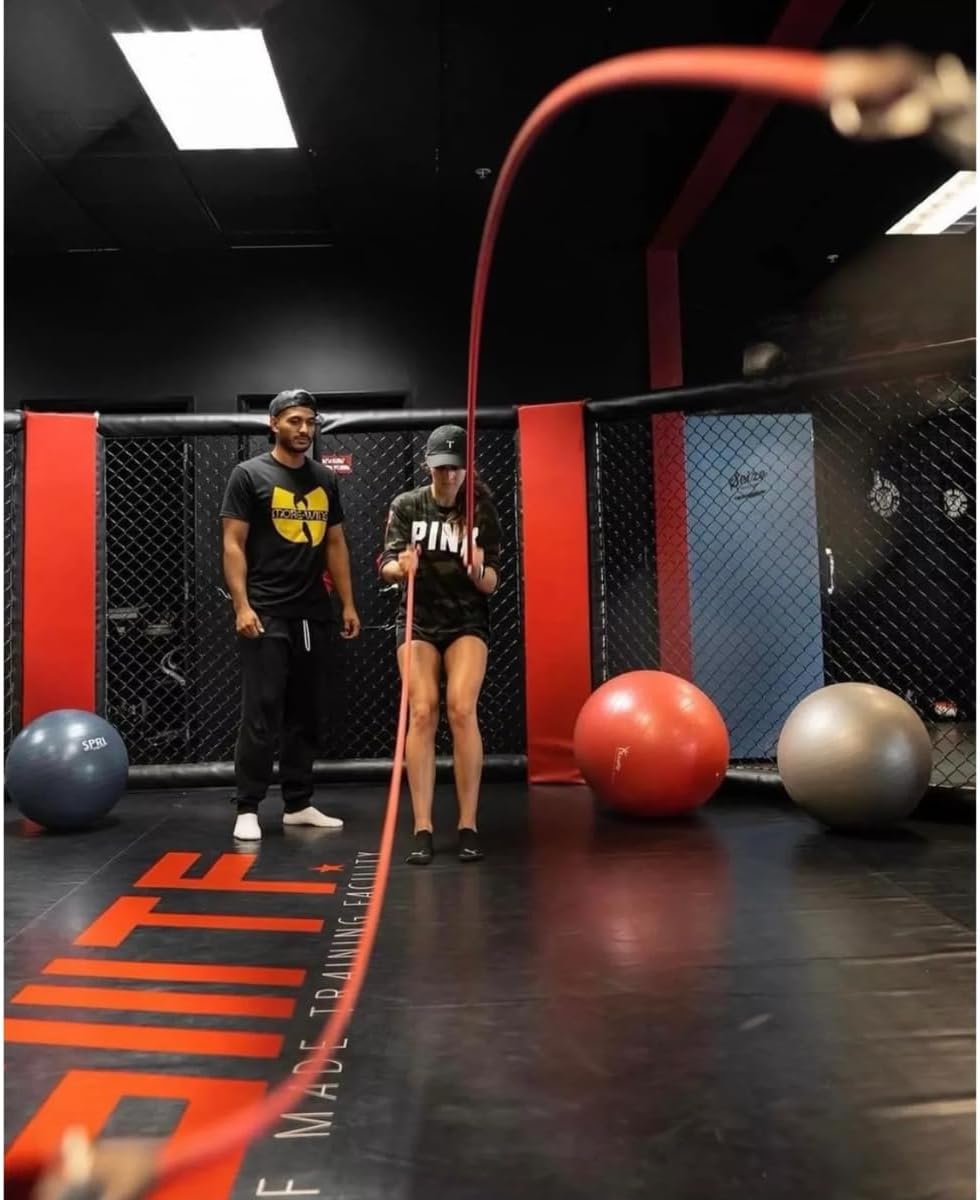 Inertia Wave - Dynamic Rubber Battle Ropes | Pink