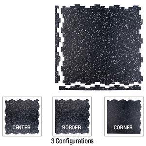 Interlocking Rubber Gym Floor Tiles Rec Surfaces Variant(s) - Size|Color 98bea4b3-615c-ed11-834a-0af6a9949c45_MASS44GRY_.