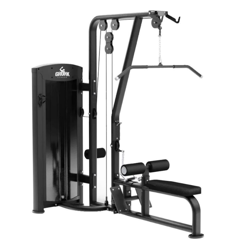 Gronk Dual Lat Pulldown and Low Row Selectorized - Discontinued