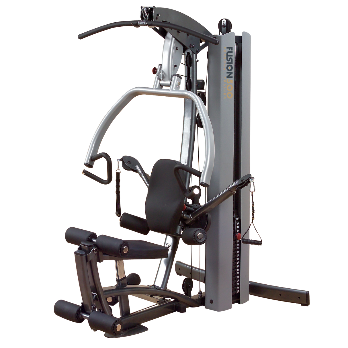 Body Solid - Fusion F500B Gym 310lb Stack Body Solid Home Gym, Large; additional functionality. More than 5 functions. Subject to interpretation F500_Hero2_4588a2cd-0cf1-4956-a509-fb53e407b94a