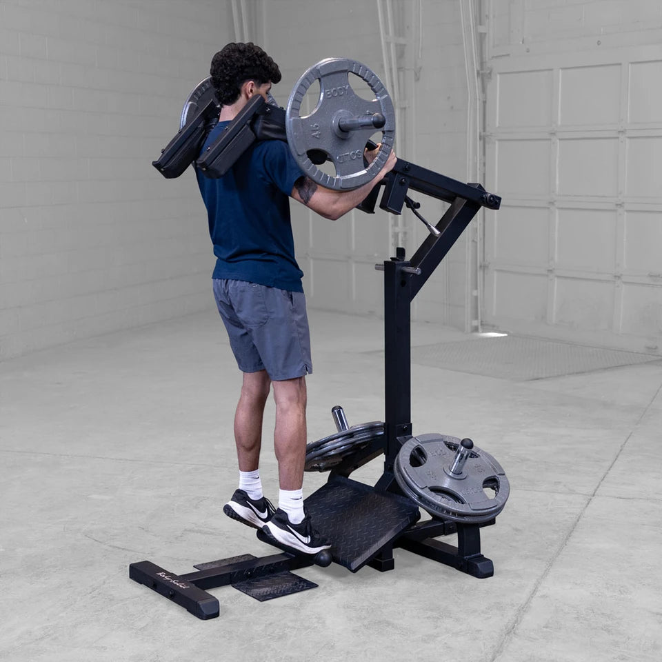Body Solid GSCL360B Leverage Squat Machine Body Solid Modular; preacher curl, vkr, ab, roman chair GSCL360B_0O2A5019-1028__67874.1775832718