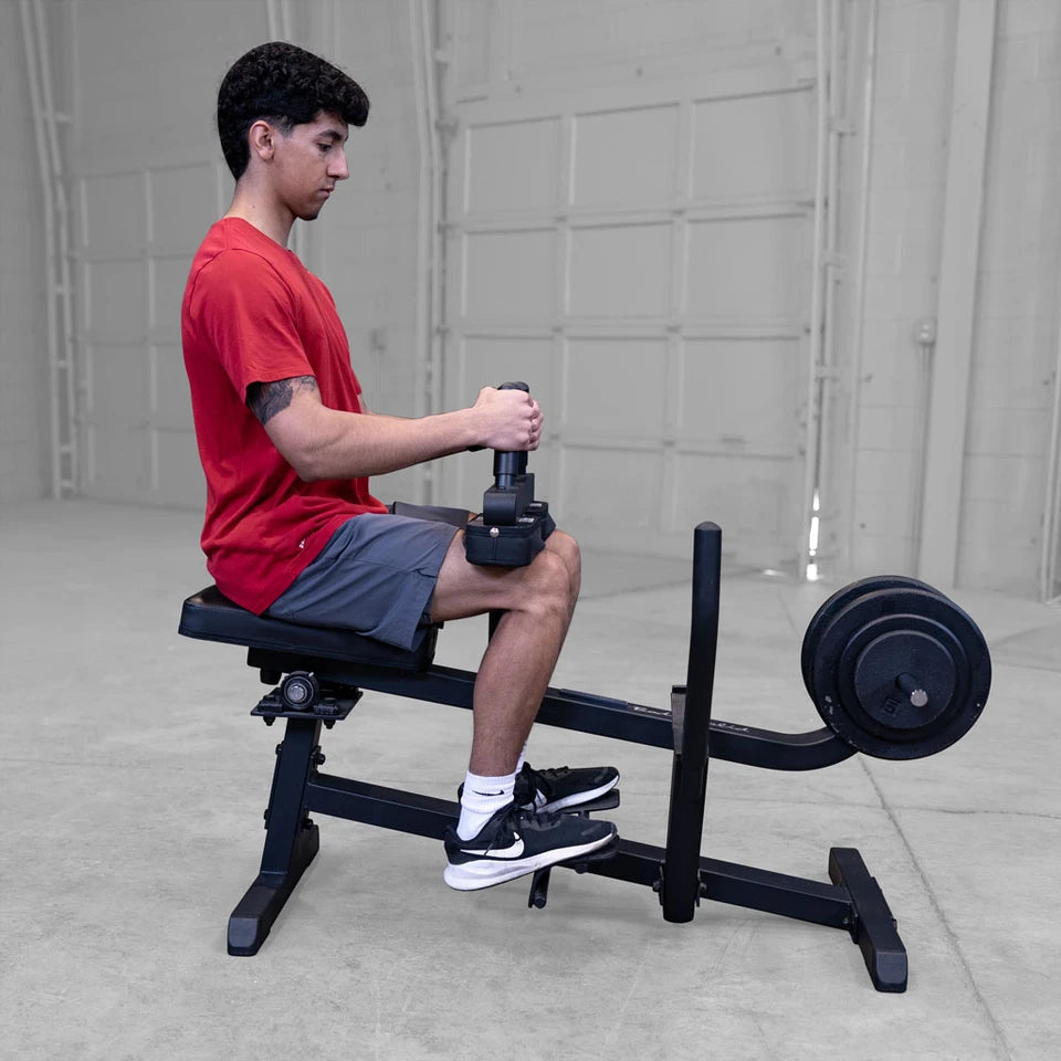 Body Solid GSCR349B Seated Calf Raise Body Solid Modular; preacher curl, vkr, ab, roman chair GSCR349B_0O2A4533-1028__76811.1775832760