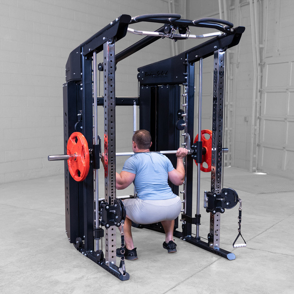 Body-Solid GSFR100 All-in-One Functional Trainer/Smith Body Solid Functional Trainer GSFR100_0O2A5914-1028__15196.1784582154
