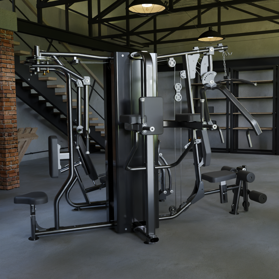 IRONAX X4S Four Station Multi-Gym Ironax Extreme Gyms EXM3000LPS, FSF3 IRONAXGYM9_6786fe61-ddd4-4542-a6e1-dbaf57ff20d1