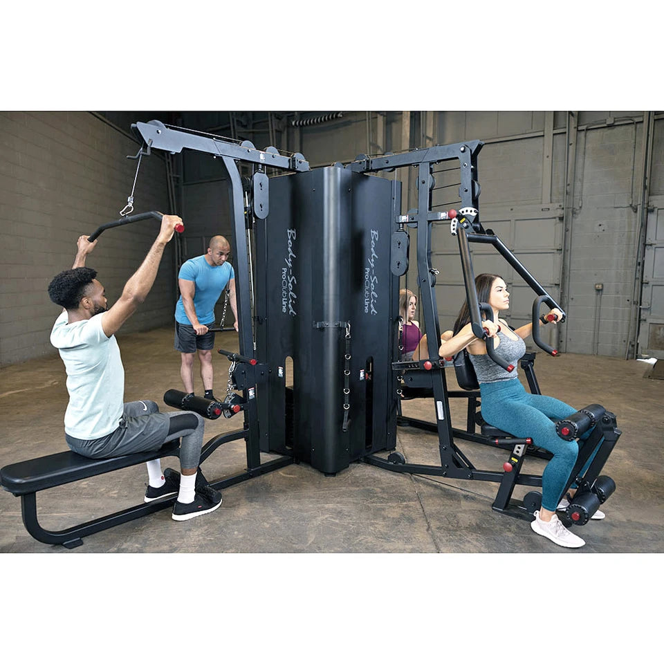 Body Solid S1000 Four-Stack Gym Body Solid Extreme Gyms EXM3000LPS, FSF3 S1000_Group5-IMGL7160__81920.1745508025