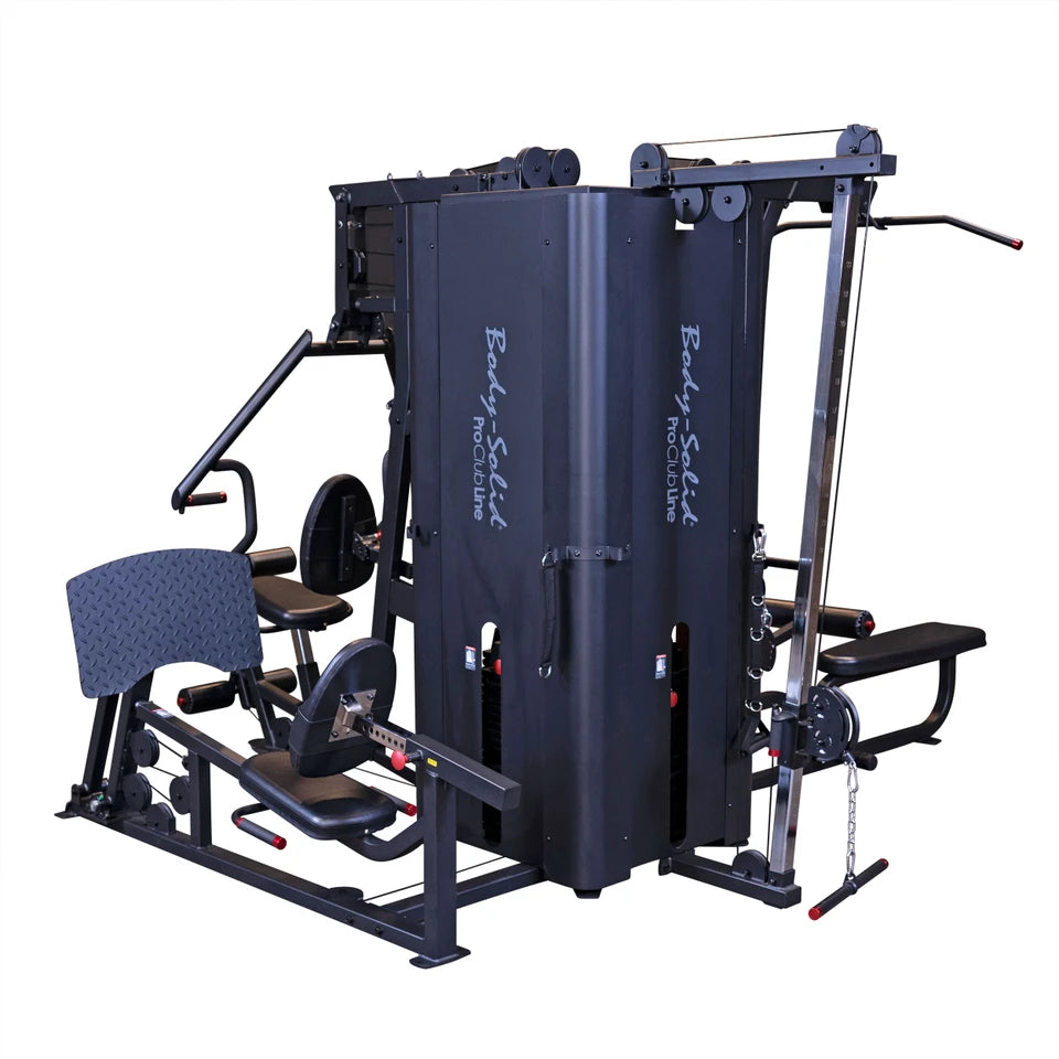 Body Solid S1000 Four-Stack Gym Body Solid Extreme Gyms EXM3000LPS, FSF3 S1000_IMGL7550__92941.1745508025