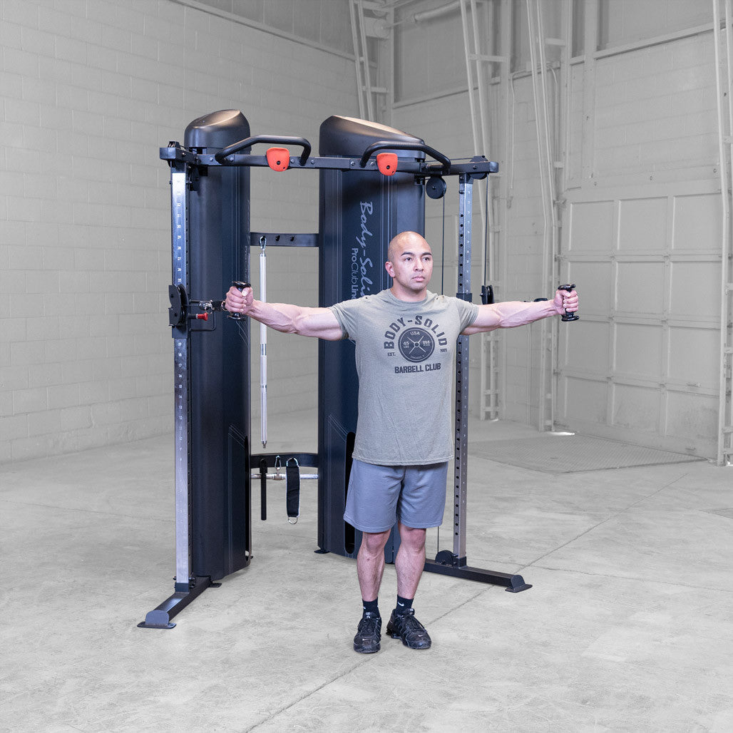 Body Solid - PCL2 Functional Trainer Body Solid Home Gym, Small; Single stack or a-frame double stack (functional trainer). 5 functions or less S2FTx_0O2A8520-1028__00533