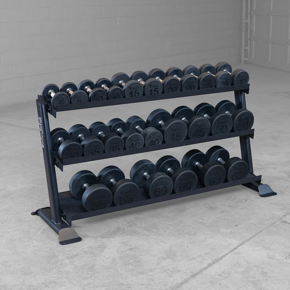 Body Solid SRD200 Dumbbell Rack Body Solid Dumbell racks, power block stand, plate and bar storage, kettlebell racks, ball racks SRD200_0O2A9731-1028__32435.1756154386