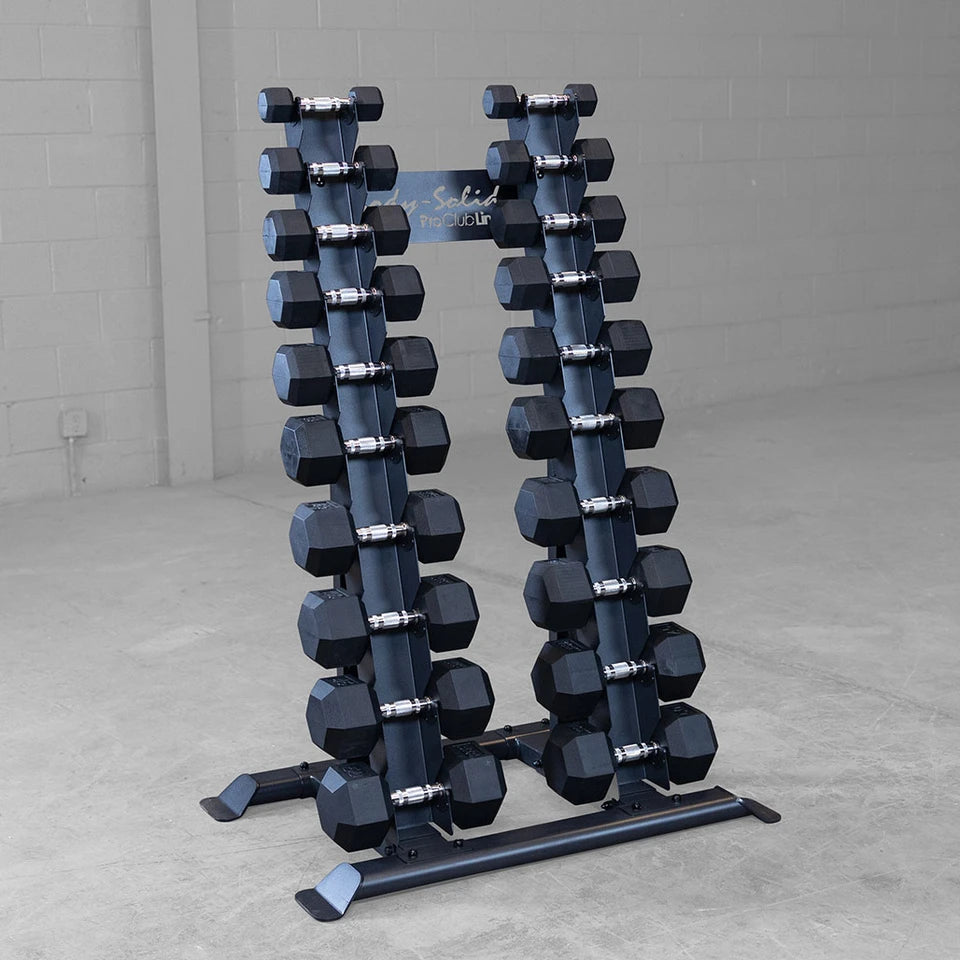 Body Solid SRD300 Dumbbell Rack Body Solid Dumbell racks, power block stand, plate and bar storage, kettlebell racks, ball racks SRD300_0O2A9712-1028px__34029.1753980224
