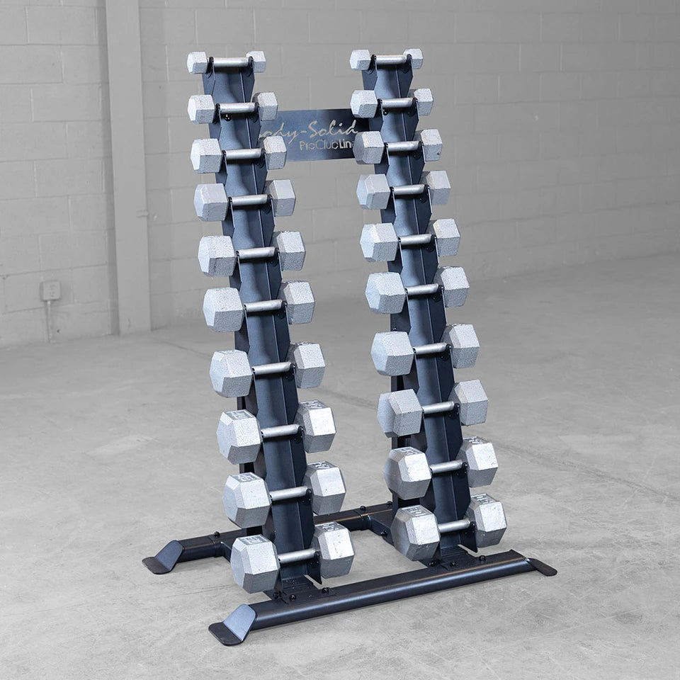 Body Solid SRD300 Dumbbell Rack Body Solid Dumbell racks, power block stand, plate and bar storage, kettlebell racks, ball racks SRD300_0O2A9715-1028px__52192.1753980224
