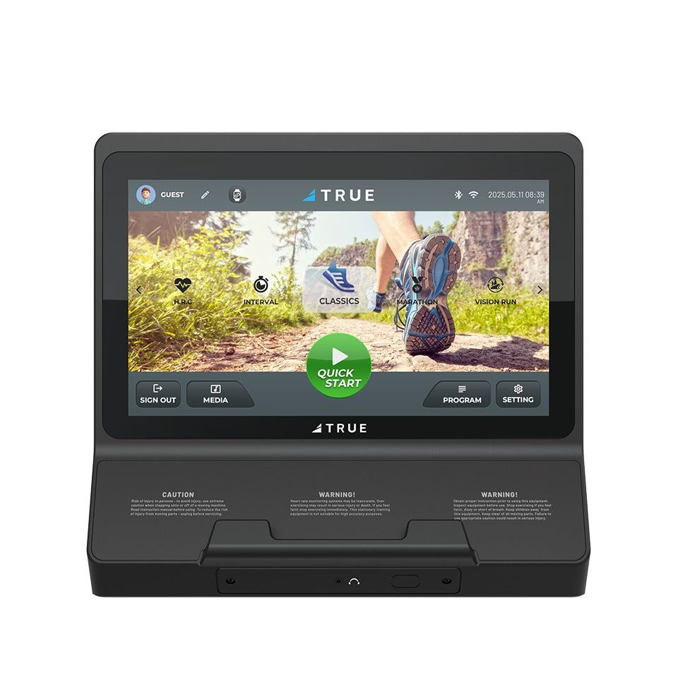 TRUE T16 touchscreen console for the TRUE Performance 1000 treadmill