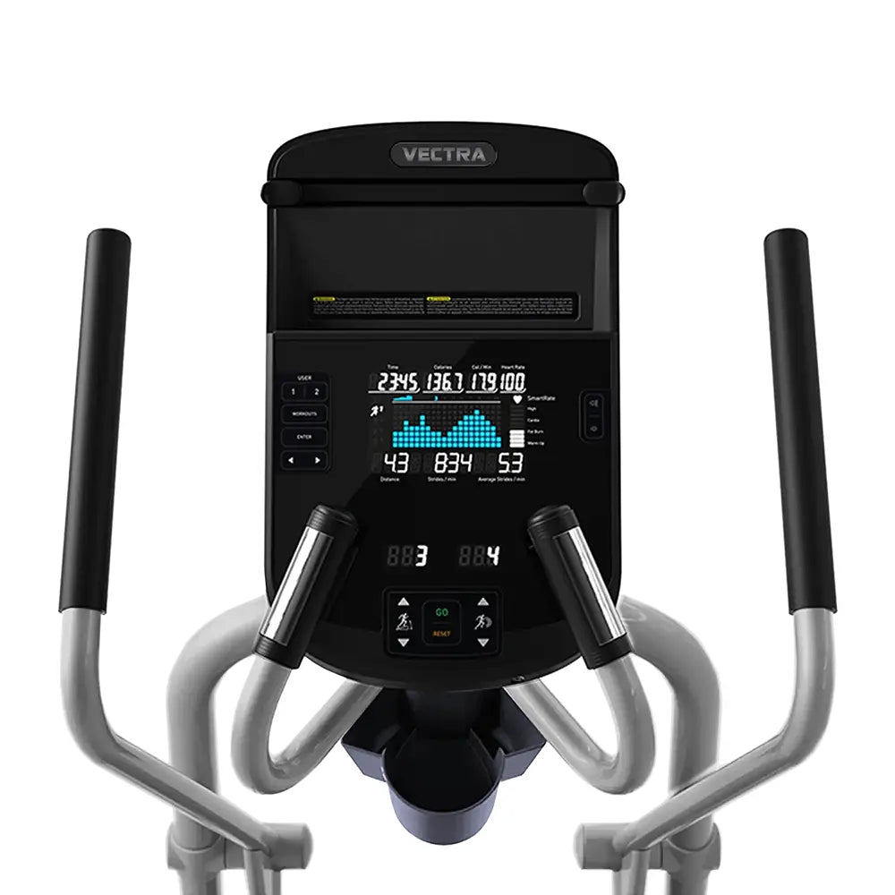 Vectra EX 220 Elliptical Vectra Elliptical, ARC, Zero Runner, Seated Elliptical Vectra-Fitness-EX-220-Elliptical-Console-blue_sjztue