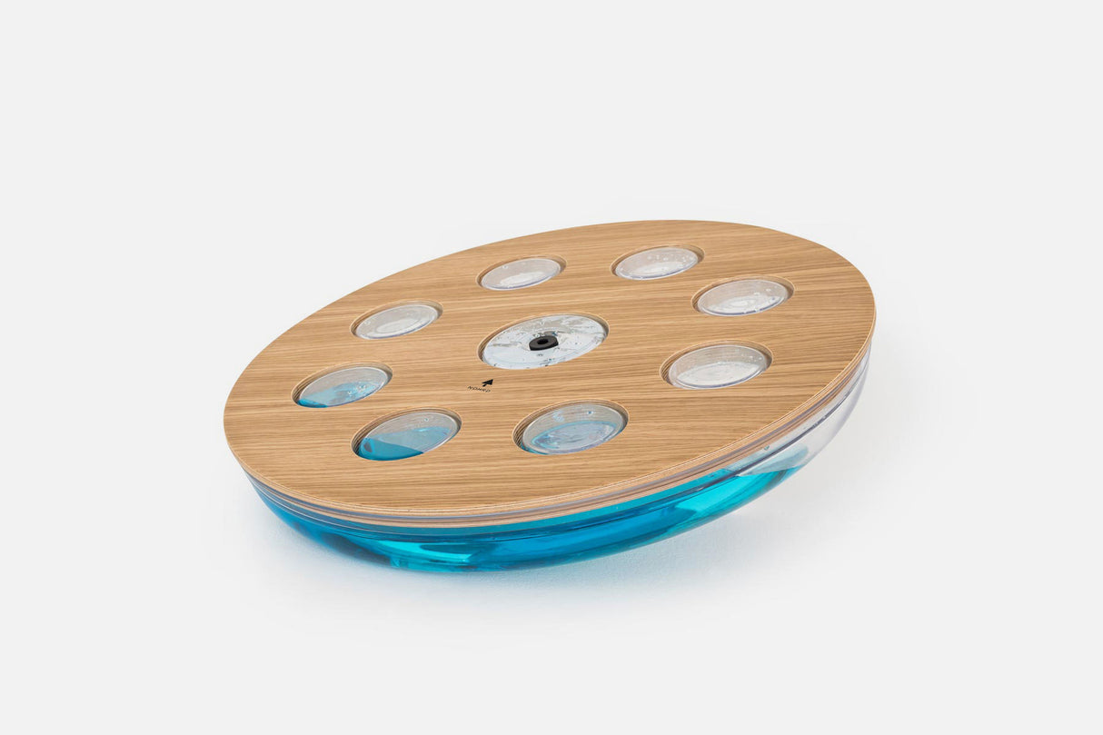 Nohrd - EAU-ME Balance Board Oak NOHrD Aerobics; aerobic step, HR straps emb-oak