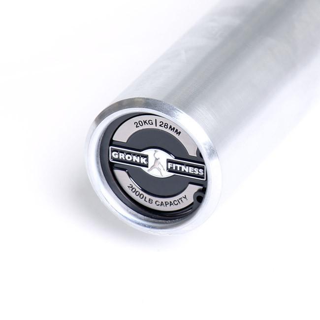 Gronk Fitness Olympic Bar, 86in 2000lb Test, 28mm - Final Stock