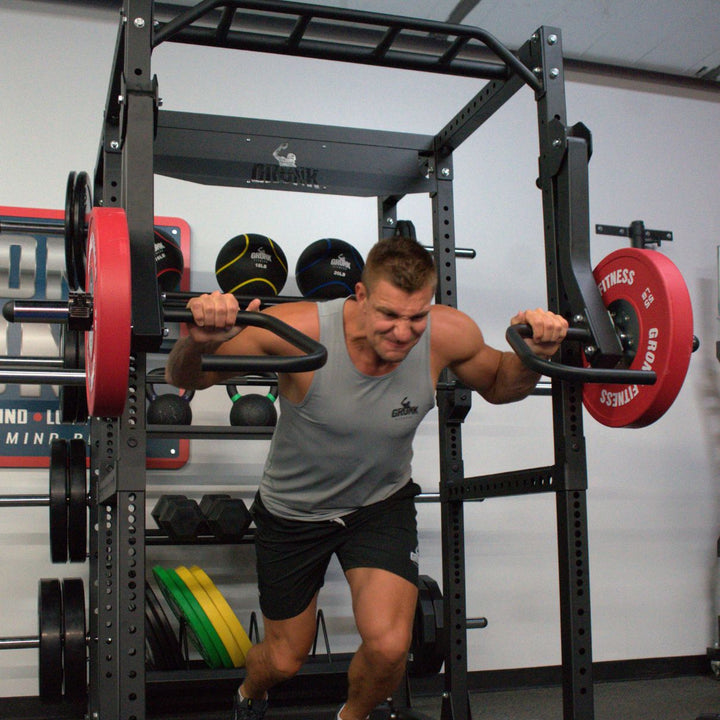 Gronk Fitness XPX Modular Power Rack - Final Stock Gronk Fitness Products Squat Rack , Smith add-on gronkfitness_xpx-modular-power-rack-discontinued_view-5