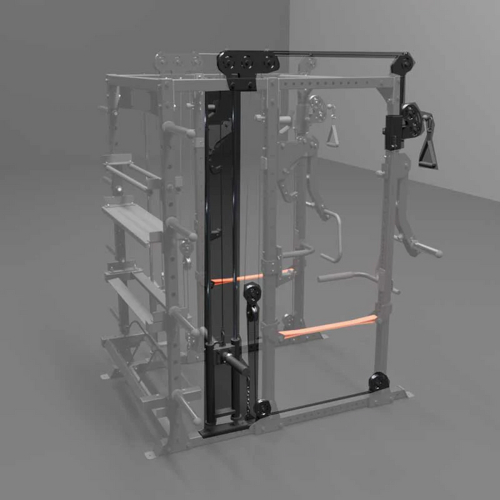 Gronk Fitness XPX Modular Power Rack - Final Stock Gronk Fitness Products Squat Rack , Smith add-on gronkfitness_xpx-modular-power-rack-discontinued_view-8