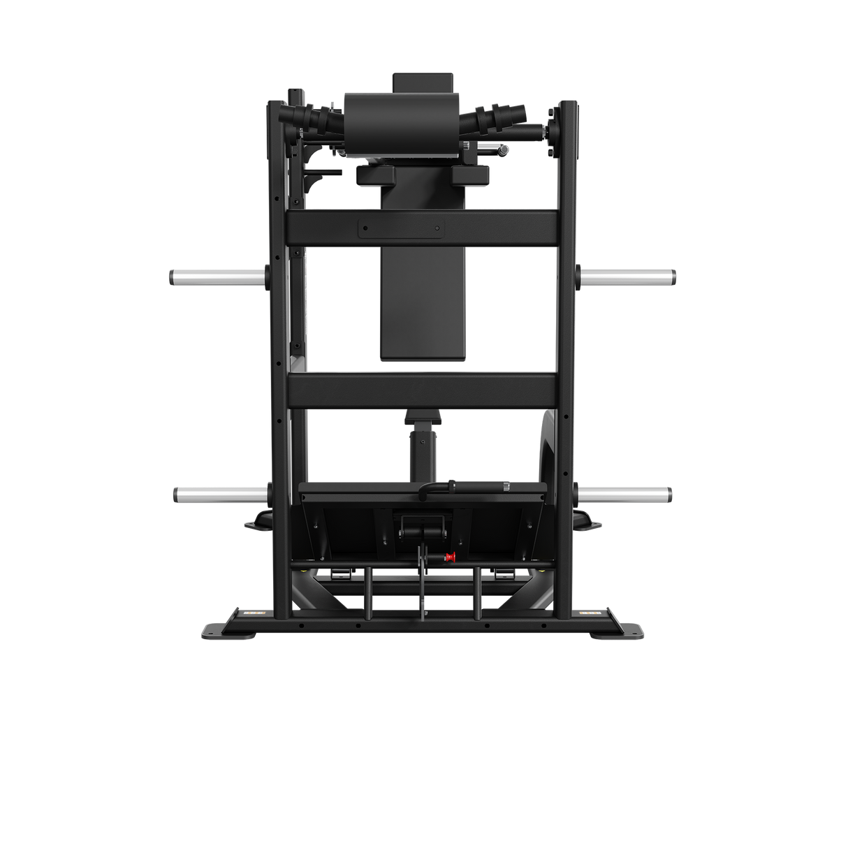 Nautilus Leverage Pendulum Squat — rear view