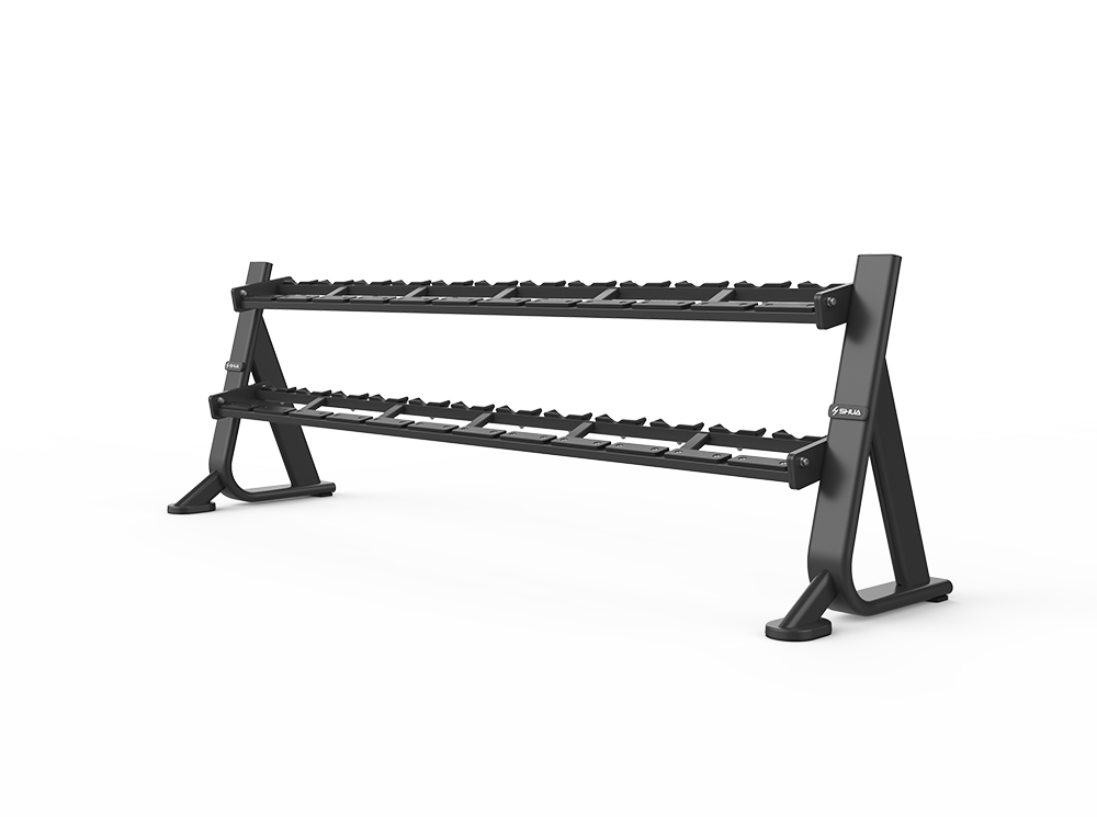 Shua G6385 2-Tier Dumbbell Rack, studio render