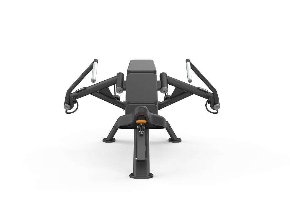 Shua G6919 Iso Incline Fly plate loaded machine, studio render 2 of 4