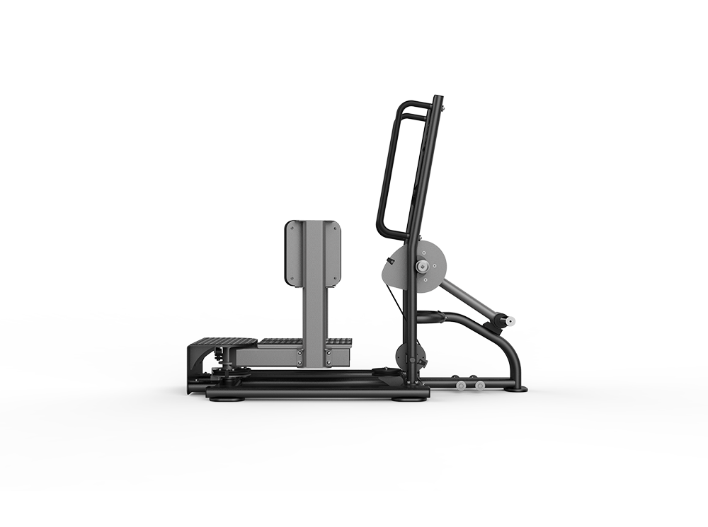 Shua G6923 Standing Abductor plate loaded machine, studio render 4 of 4