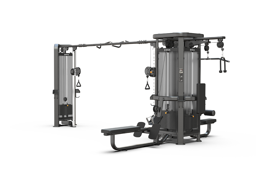 Shua G7232 5-Station multi-station gym, studio render 1 of 4