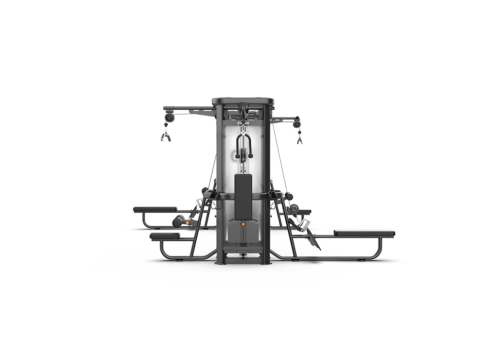 Shua G7233A 8-Station multi-station gym, studio render 4 of 4