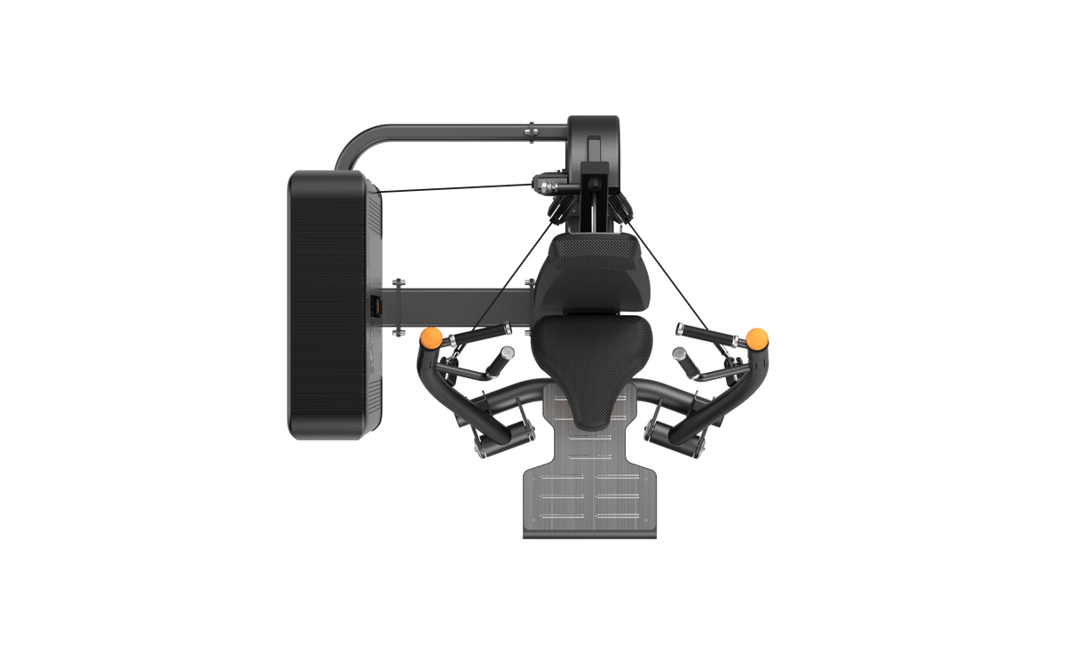 Shua G8801 Chest Press selectorized machine, studio render 3 of 4