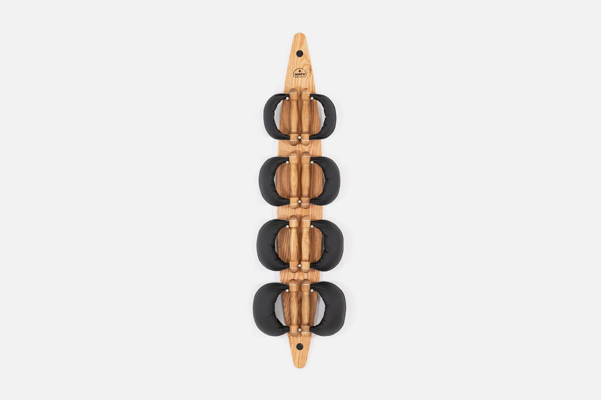 Nohrd - SwingBells Board Oak NOHrD Dumbell racks, power block stand, plate and bar storage, kettlebell racks, ball racks swing-board-oak