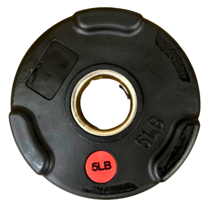 Premium Olympic Plates - Rubber Grip
