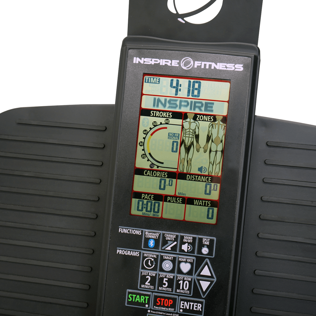 Inspire CR2.5 Cross Rower with Bluetooth Console