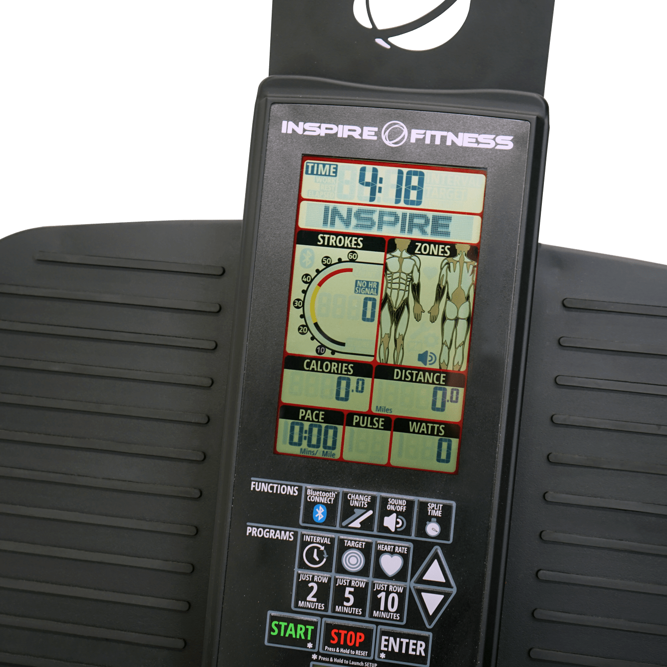 Inspire CR2.5 Cross Rower with Bluetooth Console