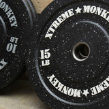 XM Fitness Crumb Rubber Bumper Plates XM Fitness Variant(s) - LBWeight 15-2-crumb_219ddc66-69ea-436c-a90a-df804a546bea