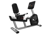 Life Fitness Aspire Recumbent Bike with SL Console, Arctic Silver