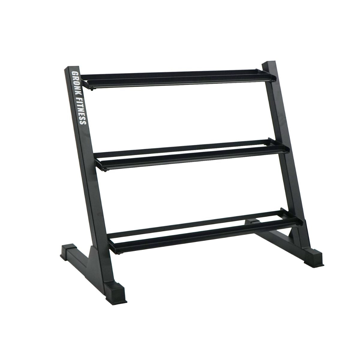 Gronk Fitness 3-Tier Dumbbell Rack Gronk Fitness Products Dumbell racks, power block stand, plate and bar storage, kettlebell racks, ball racks 2_x4z6lt