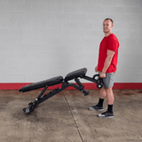 Body Solid SFID425 Flat Incline Decline Bench Default Title Body Solid Bench; flat/incline/decline benches 349294ef-9e5c-ed11-834a-0af6a9949c45_SFID425_.