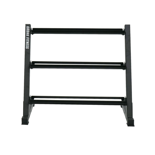 Gronk Fitness 3-Tier Dumbbell Rack Gronk Fitness Products Dumbell racks, power block stand, plate and bar storage, kettlebell racks, ball racks 3_mtzqwe
