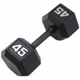 Gronk Cast Hex Dumbbell - Black