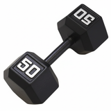 Gronk Cast Hex Dumbbell - Black