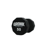 Gronk 10 Sided Urethane Dumbbell 50 lb Gronk Fitness Products Variant(s) - LBWeight 50_a9365dfc-3774-49ea-81c3-89969fbbbc38