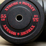 XM Fitness Crumb Rubber Bumper Plates XM Fitness Variant(s) - LBWeight 55-crumb_0a392362-8079-40df-b51b-6d44706e8f91