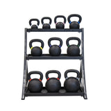 TKO - Three Tier Kettlebell Rack, Black TKO Dumbell racks, power block stand, plate and bar storage, kettlebell racks, ball racks 5_1024x1024_b25d4b8e-9999-4377-b874-a4170a1fa152