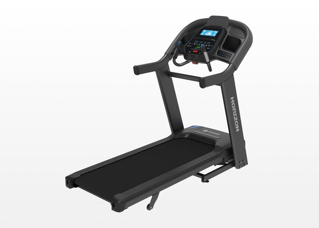HORIZON 7.4AT TREADMILL FOLDING,QUICKDIAL,22X60 - Final Stock Horizon Treadmills under 350lbs 7.4at-02_Hero_grey