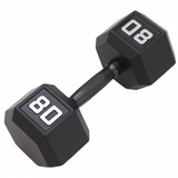 Gronk Cast Hex Dumbbell - Black