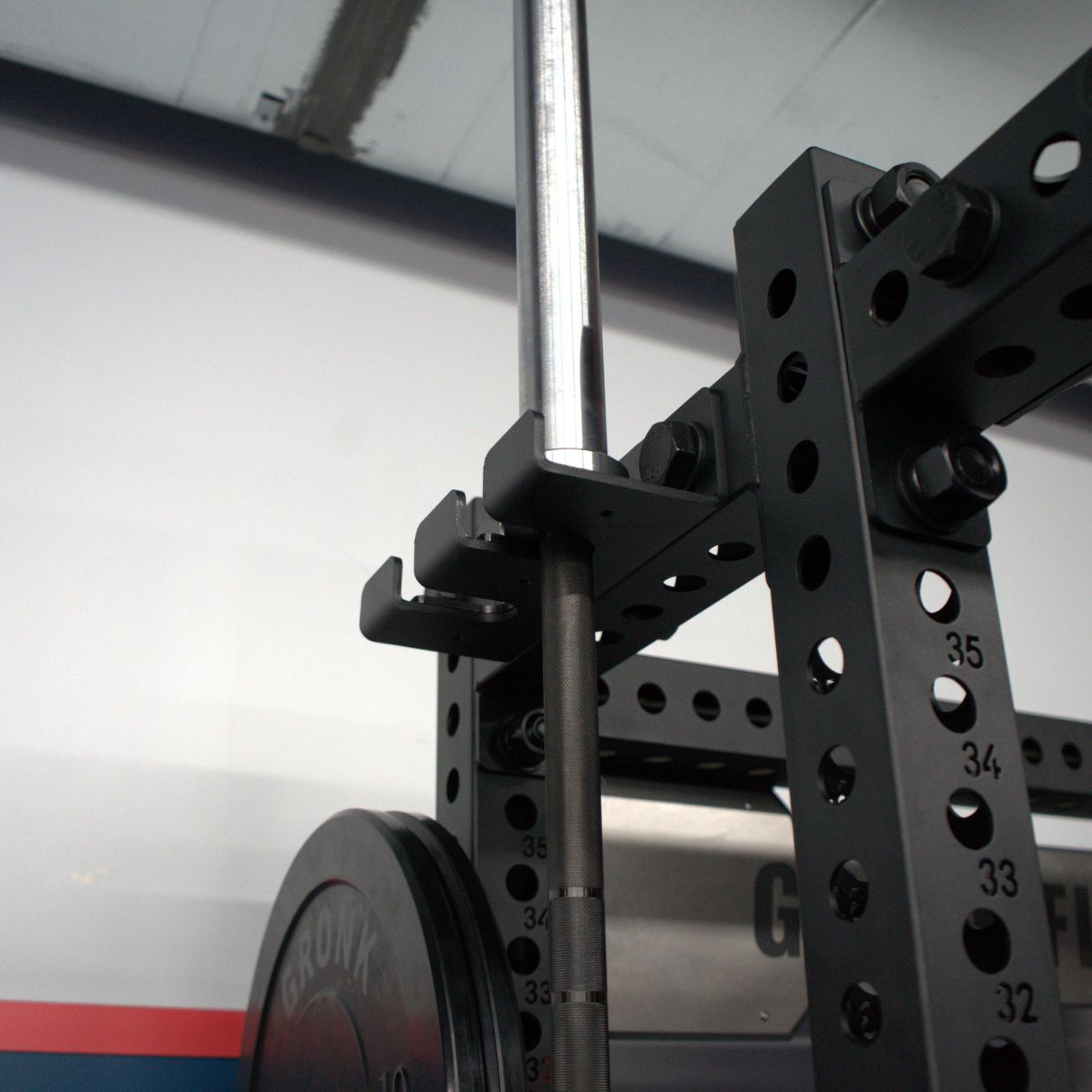 Gronk Fitness Gridiron Full Power Rack Gronk Fitness Products Racks, Elite (HDLHRL) 8_fmflr6