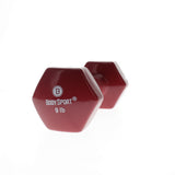 Elivate Body Sport Vinyl Dumbbells Elivate Variant(s) - LBWeight BDSVDB09_b8474ce4-dd79-4bcc-9cb2-2261f7ab0be4