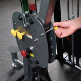 Body Solid FCD-STK Pro Select Weight Assist Chin-Up Dip Body Solid Home Gym, Small; Single stack or a-frame double stack (functional trainer). 5 functions or less DSCF7970__97827.1735662094